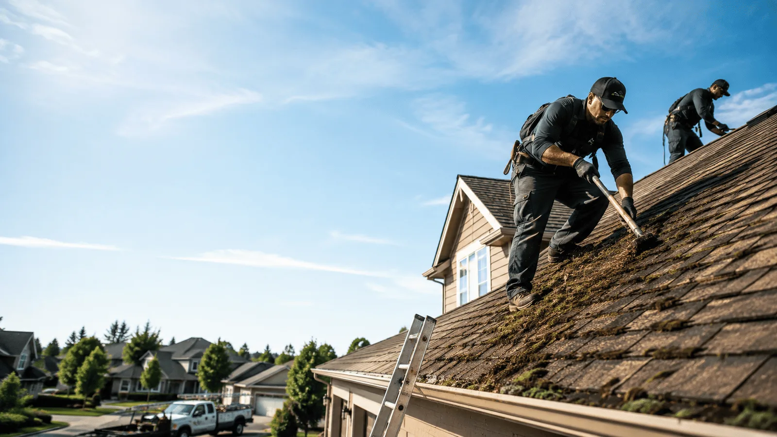 Roof Moss Removal in Kincaid, WV near me